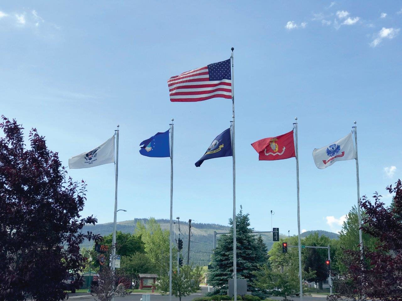 Veterans’ Memorial Garden Flags